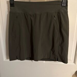 Athleta Dark Olive Active Skort